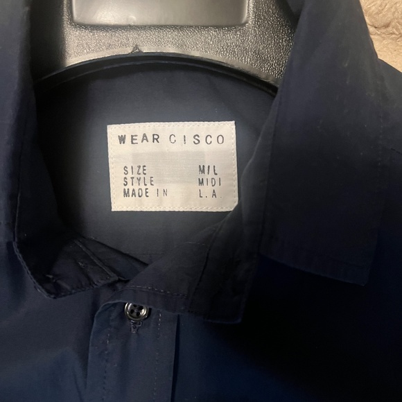 Navy Wear Cisco Shirt dress - Picture 4 of 4